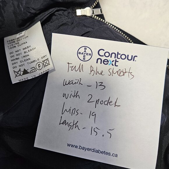 Fall Shorts in Navy Blue size 36 - Picture 11 of 17